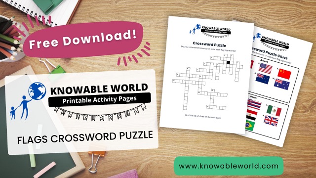 Flags Crossword [Free Printable]